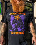 Outpost Service Department Youth Crew T SS Black