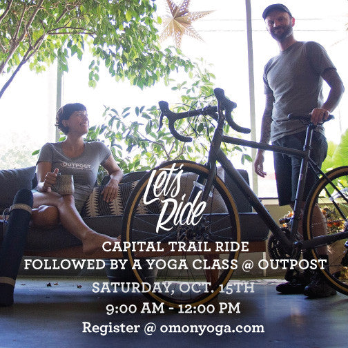 Yoga ride with Om On Yoga.... Let's Ride. – Outpost Richmond