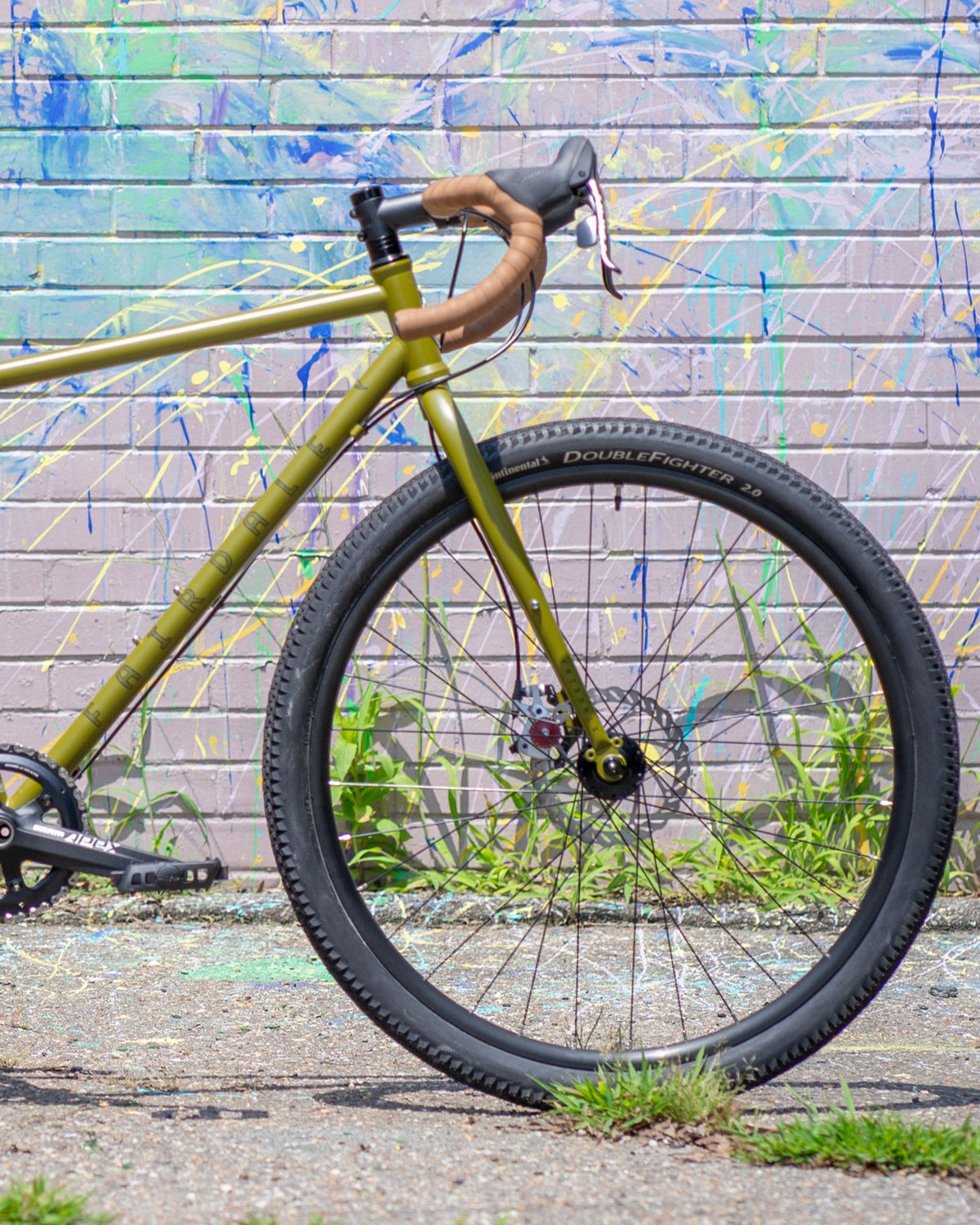fairdale gravel bike Weekender Nomad 2025 – Outpost Richmond Color:Mexico Das passiert, wenn du Avid disc brakes features-powmeter3