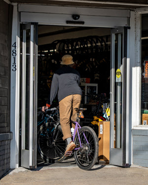 Staff Bikes; Levi's Specialized Rockhopper.