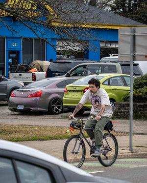 Staff Bikes; Levi's Specialized Rockhopper.