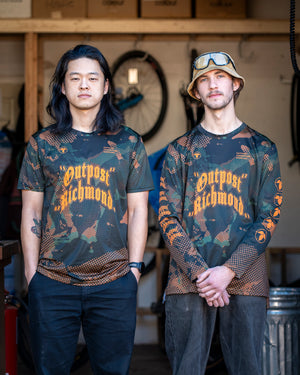 Outpost Adventure Supplies Keepin' it Real Trail Jersey Camo LS