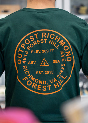 Outpost Richmond Benchmark Forest Hill T-shirt