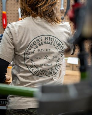 Outpost Richmond Benchmark Reedy Creek T-shirt