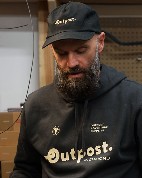 Outpost Adventure Supplies GS Black Cotton Hat