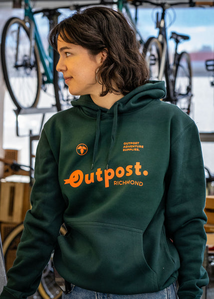 Outpost Adventure Supplies GS Hooded Sweatshirt Pine