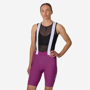 Rapha Women's Brevet Element Bib Shorts 
Amethyst White Alyssum