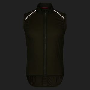 Rapha Men's Brevet Element Gilet Green Dark Green
