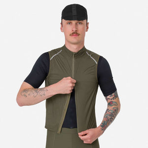 Rapha Men's Brevet Element Gilet Green Dark Green