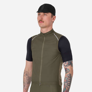 Rapha Men's Brevet Element Gilet Green Dark Green