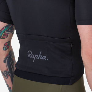 Rapha Men's Brevet Element Jersey Black Grey
