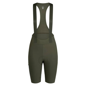 Rapha Women's Brevet Element Bib Shorts Deep Depths Kalamata