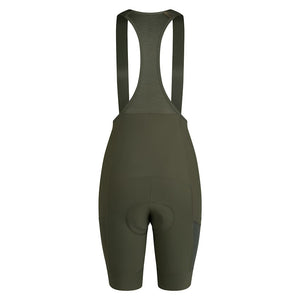 Rapha Women's Brevet Element Bib Shorts Deep Depths Kalamata