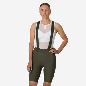 Rapha Women's Brevet Element Bib Shorts Deep Depths Kalamata