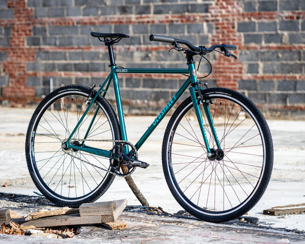 Veloci Cycle Old Street Teal Medium Single Speed