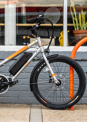 YUBA, Kombi E5, Cargo eBike, Silver