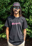 OUTPOST A.S. GRUPPETTO SPORTIVO T Black/ Pink